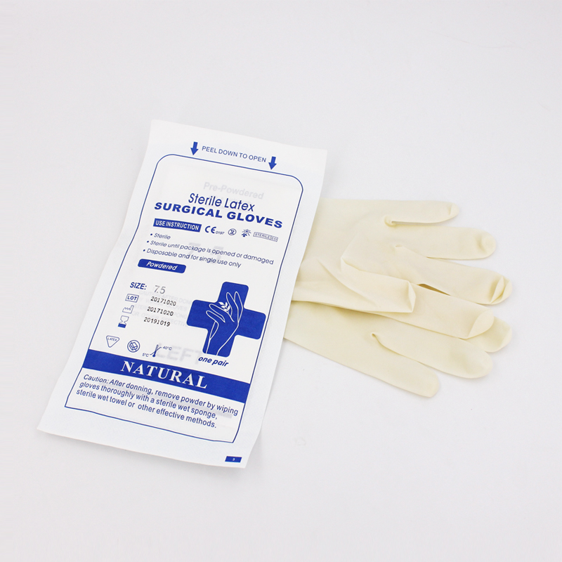 Disposatable Sterile Latex Surgical Glove